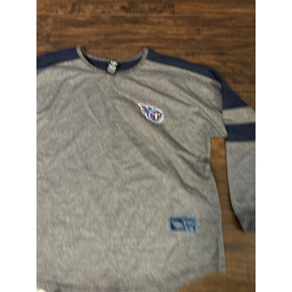 NFL Team Apparel Tennessee Titans Long Sleeve Shirt Sz:L - Picture 3 of 5